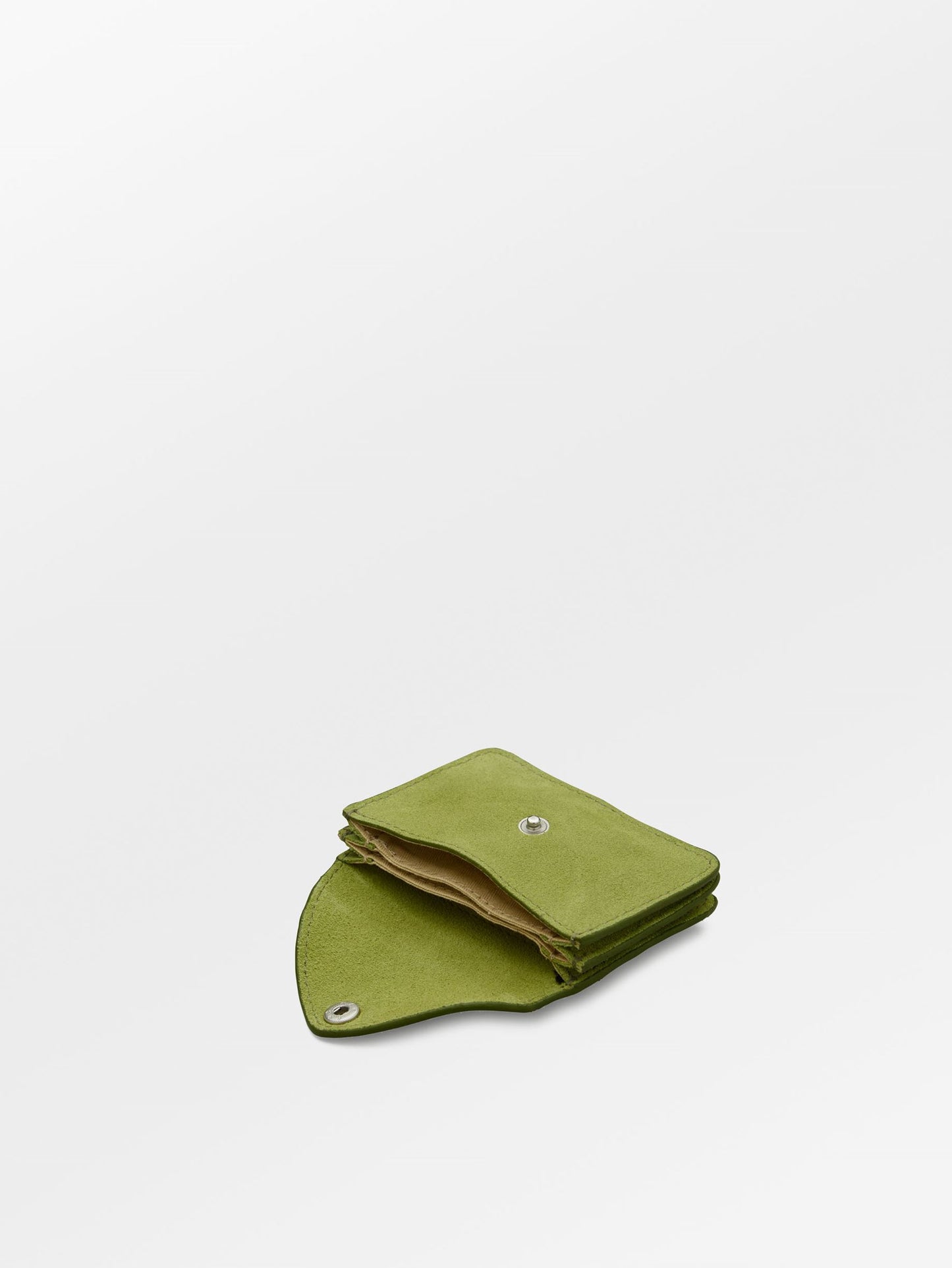 Becksöndergaard, Suede Card Wallet - Woodbine Green, accessories, accessories, gifts