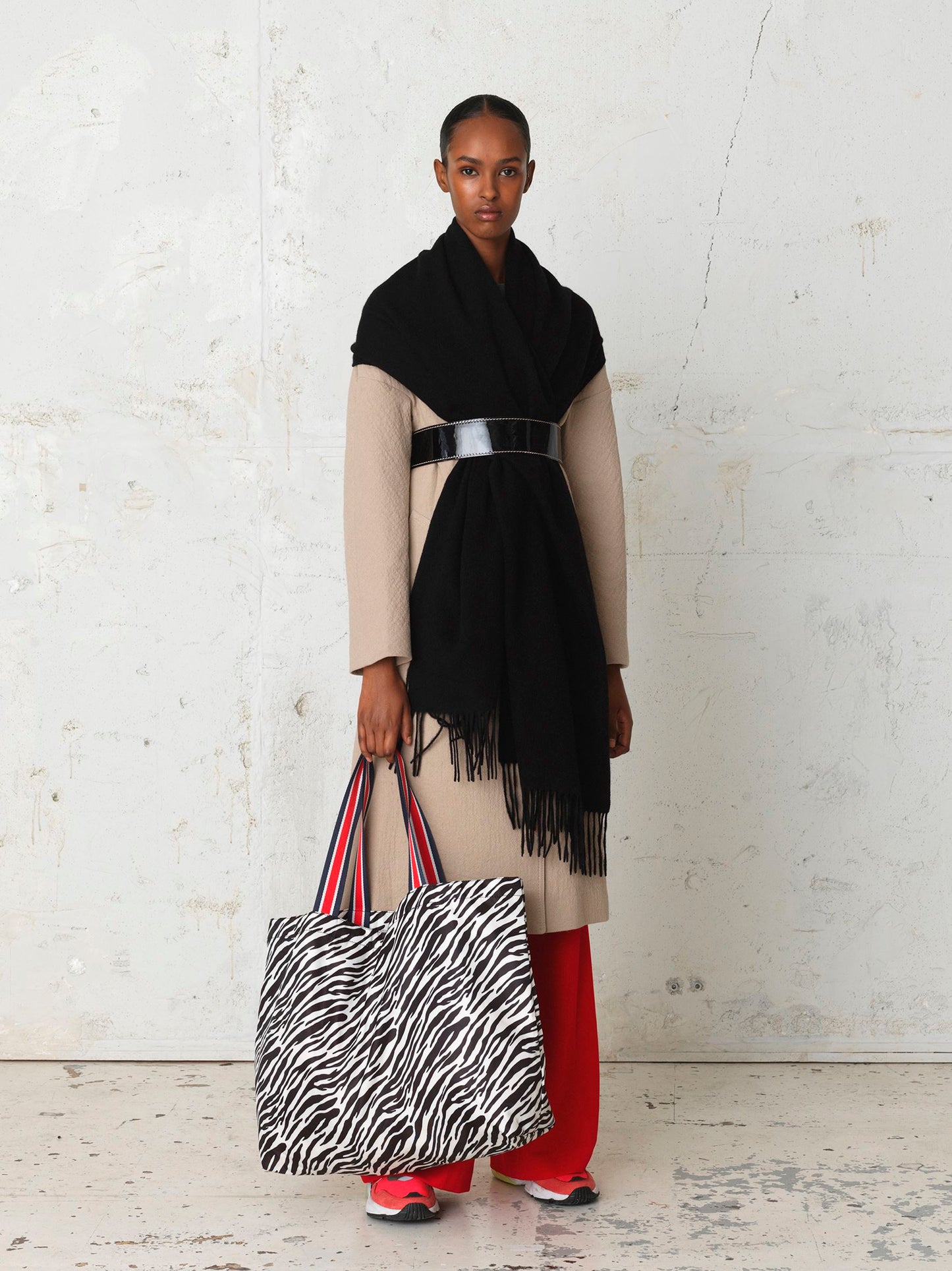 Zebra Foldable Bag OneSize Becksöndergaard.se