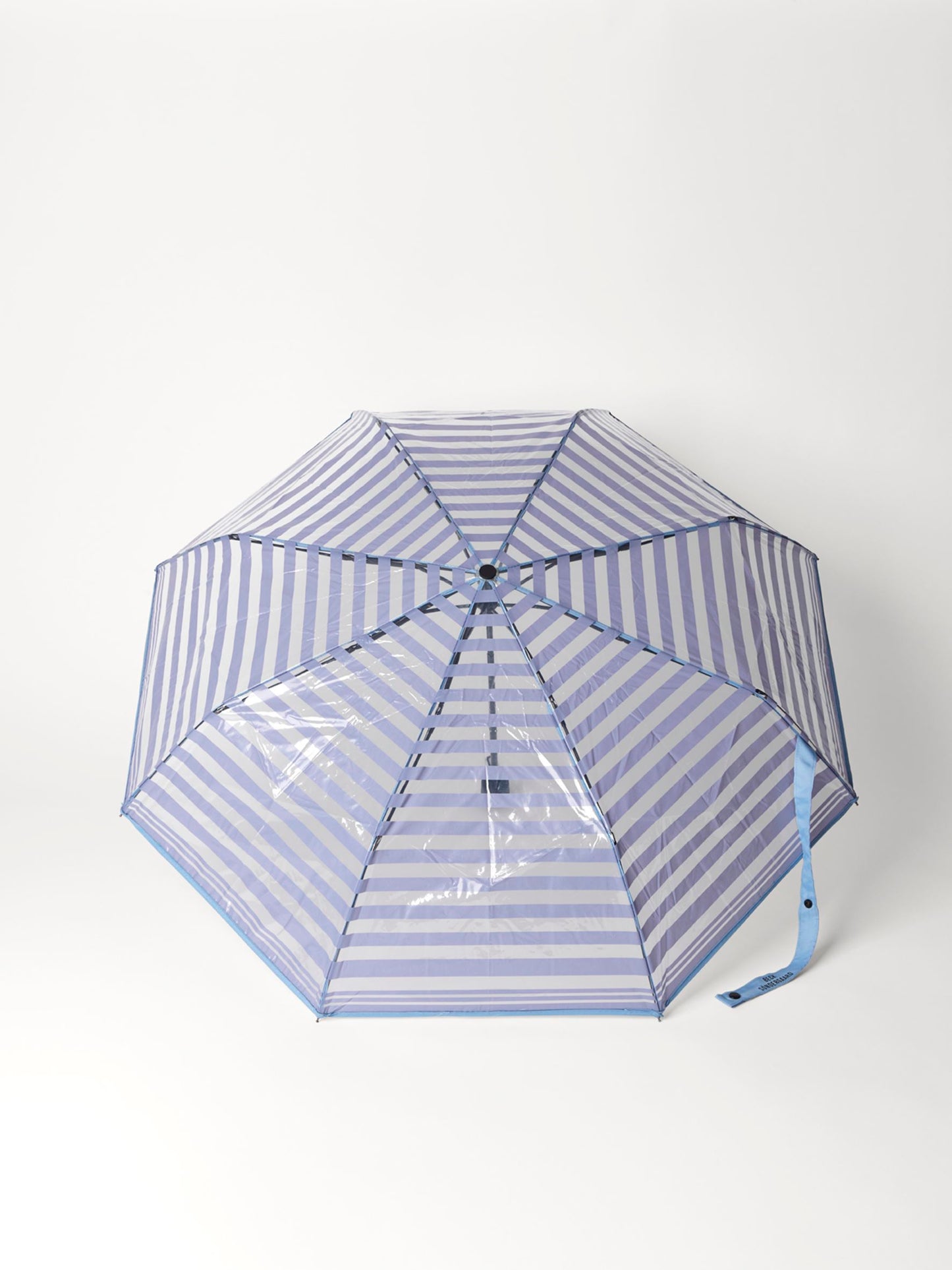 Striped Transparent Umbrella OneSize Becksöndergaard.se