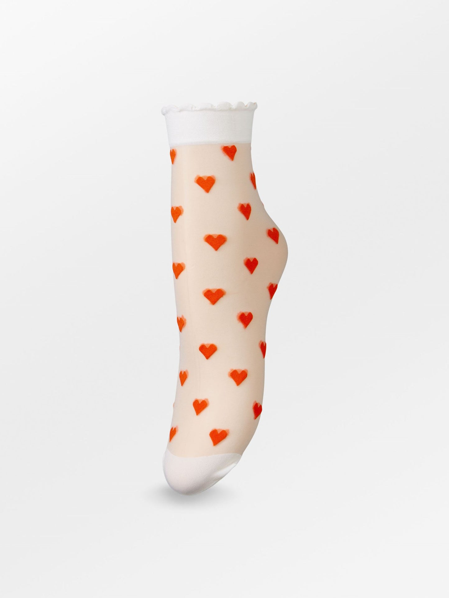 Dagmar Hearts Sock OneSize Becksöndergaard.se