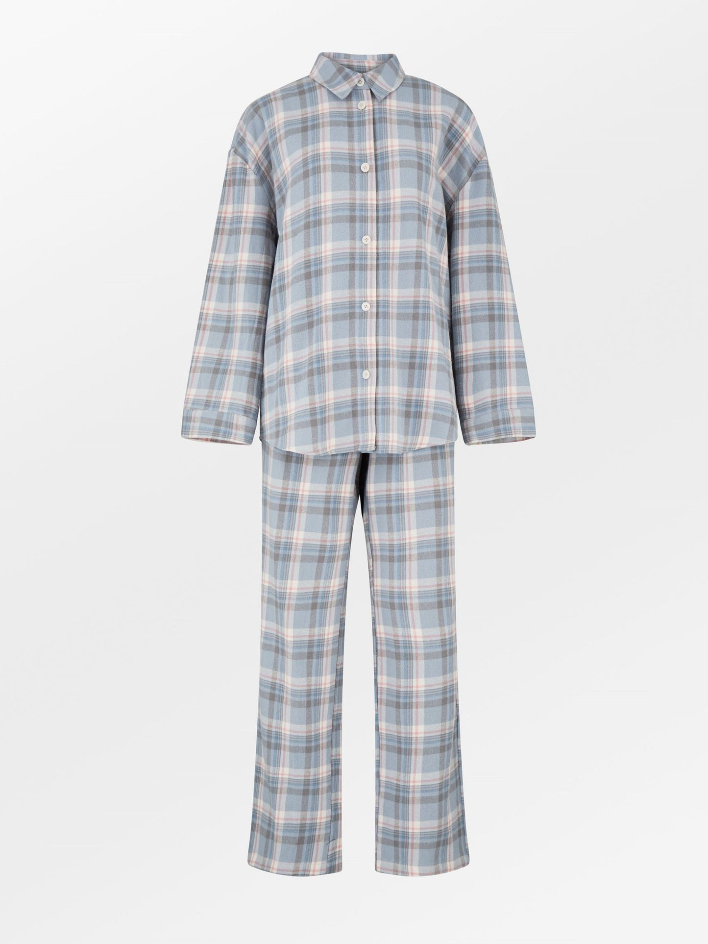 Flannel Pyjamas Set Clothing Becksöndergaard.se