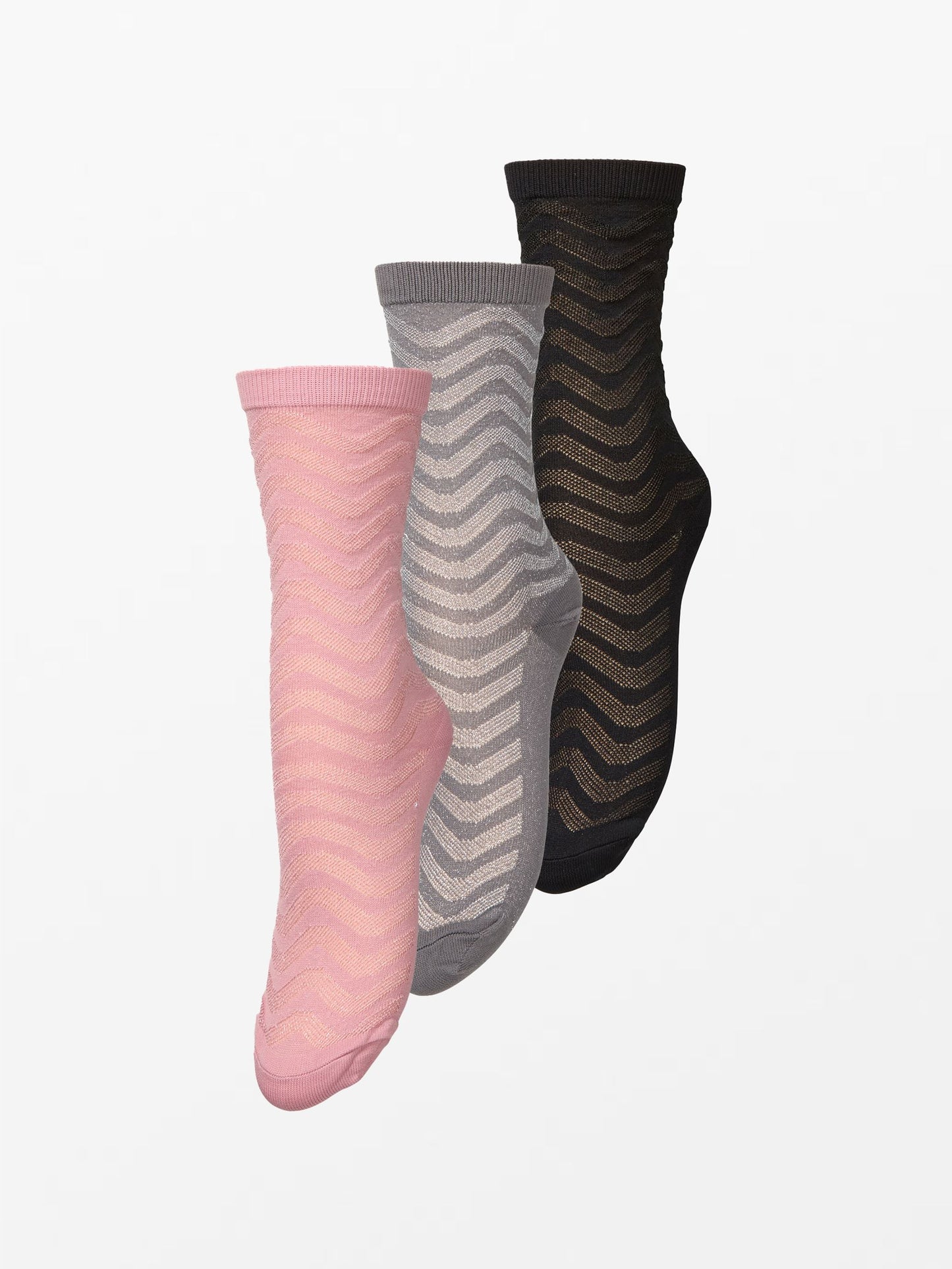 Mina Glitter Sock 3 Pack Socks Becksöndergaard.se