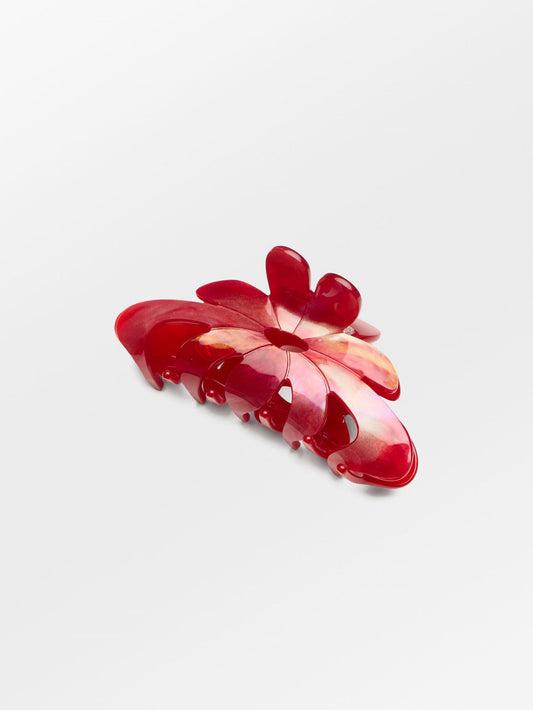 Becksöndergaard, Marbie Magnolia Hair Claw - Adrenaline Red, accessories, accessories, accessories, black week, black week