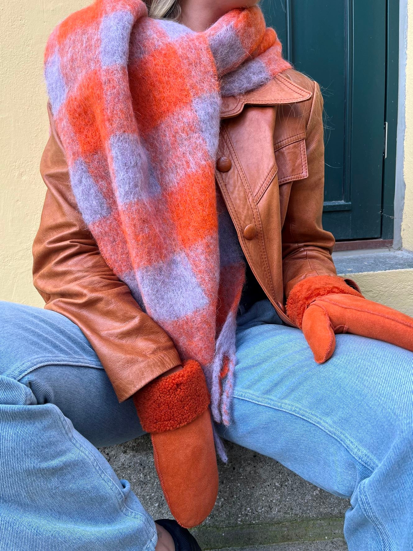 Doa Mittens - Pumpkin Orange Gloves Becksöndergaard.se