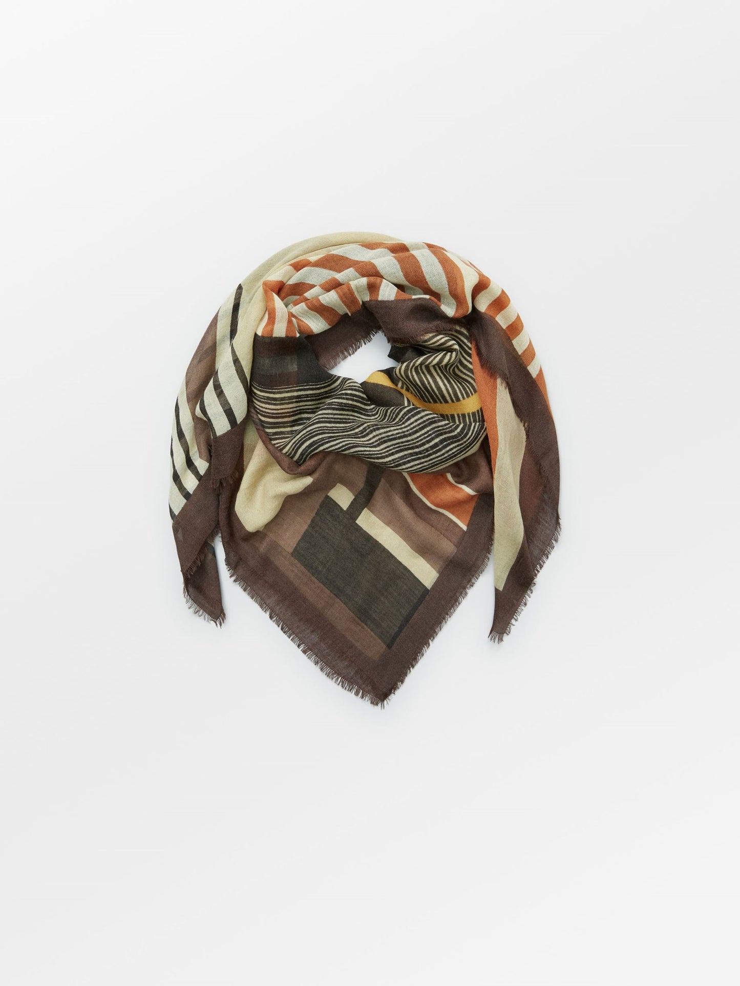 Lines Graph Woo Scarf OneSize Becksöndergaard.se