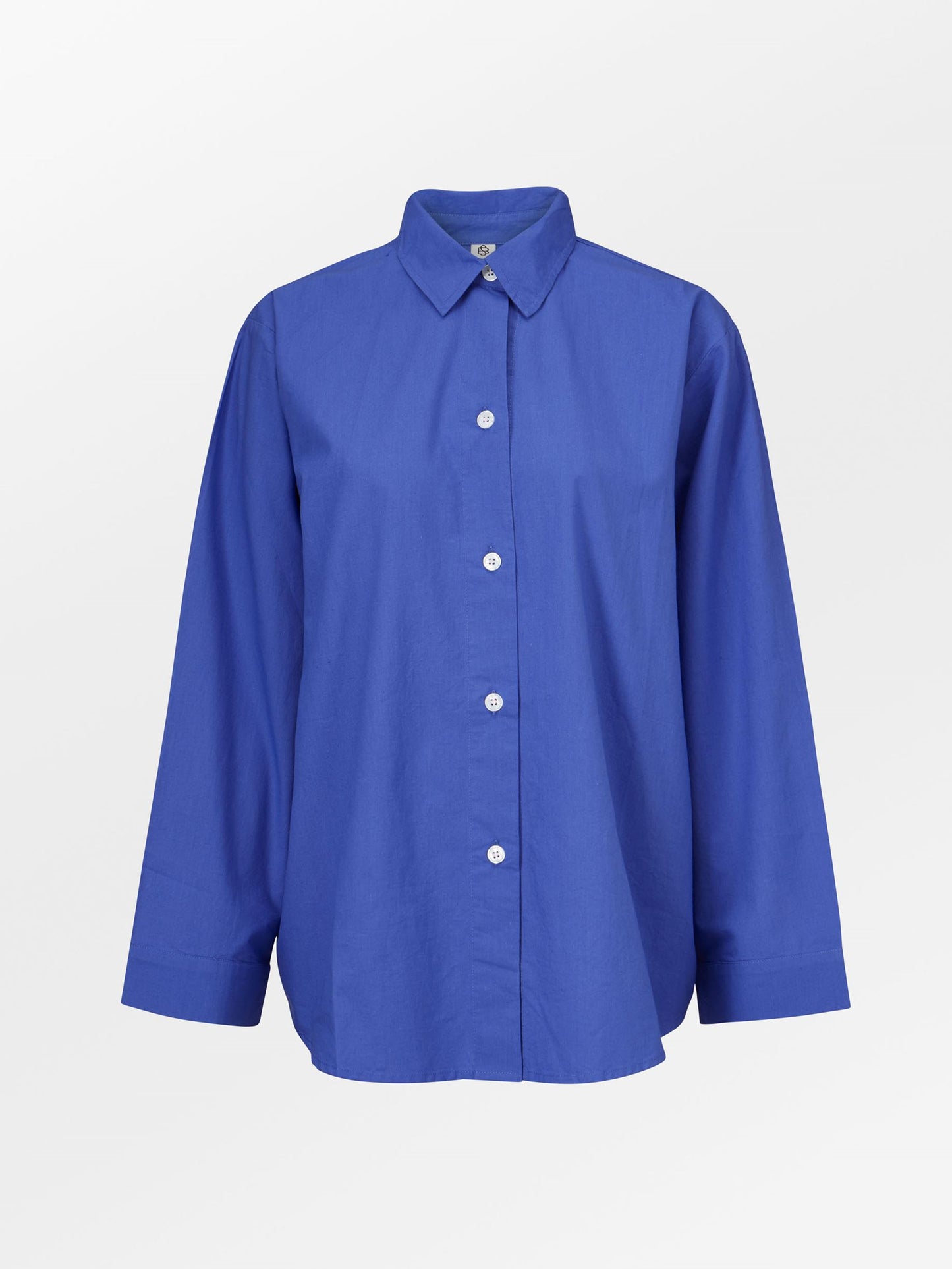 Solid Wide Shirt Clothing Becksöndergaard.se