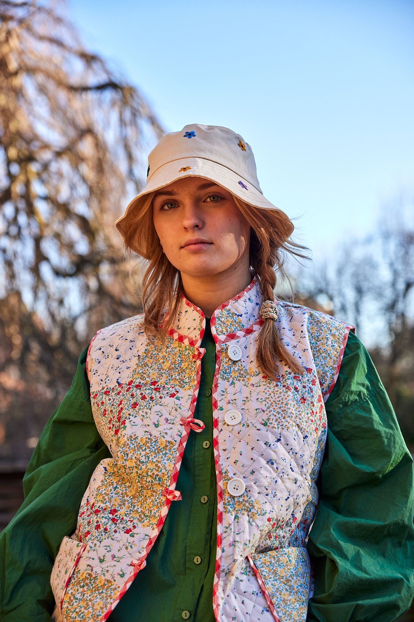 Zinnia Quilted Vest Clothing Becksöndergaard.se