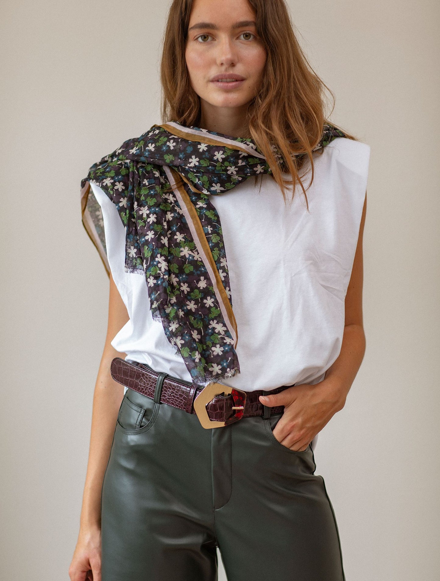 Flowina Corga Scarf OneSize Becksöndergaard.se