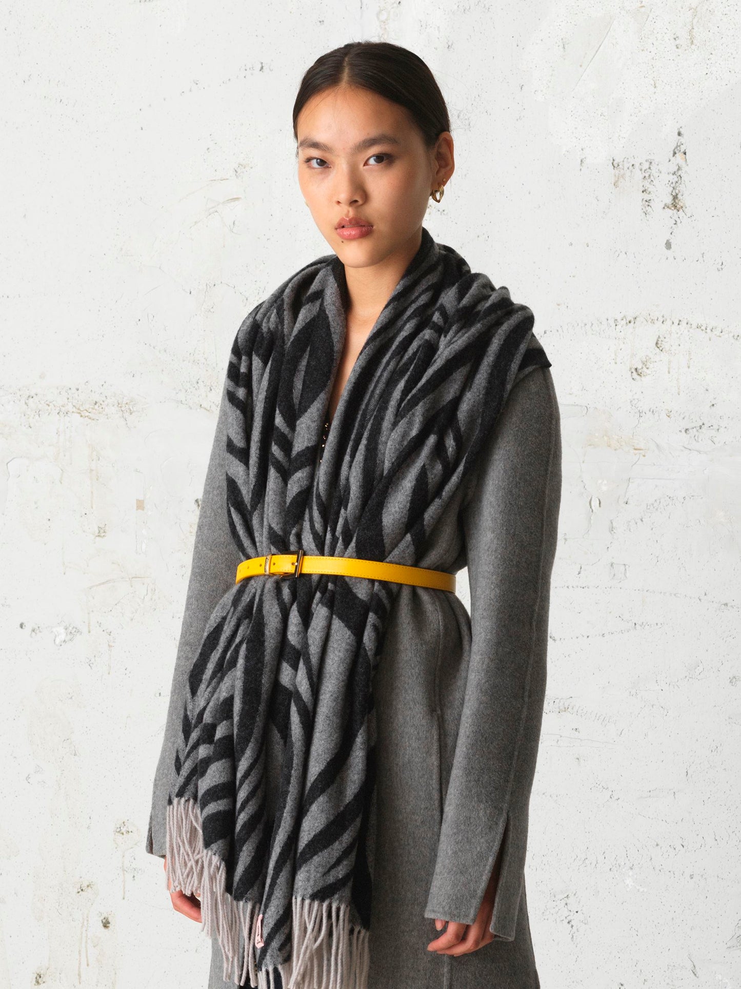 Rumi Zebra Scarf OneSize Becksöndergaard.se