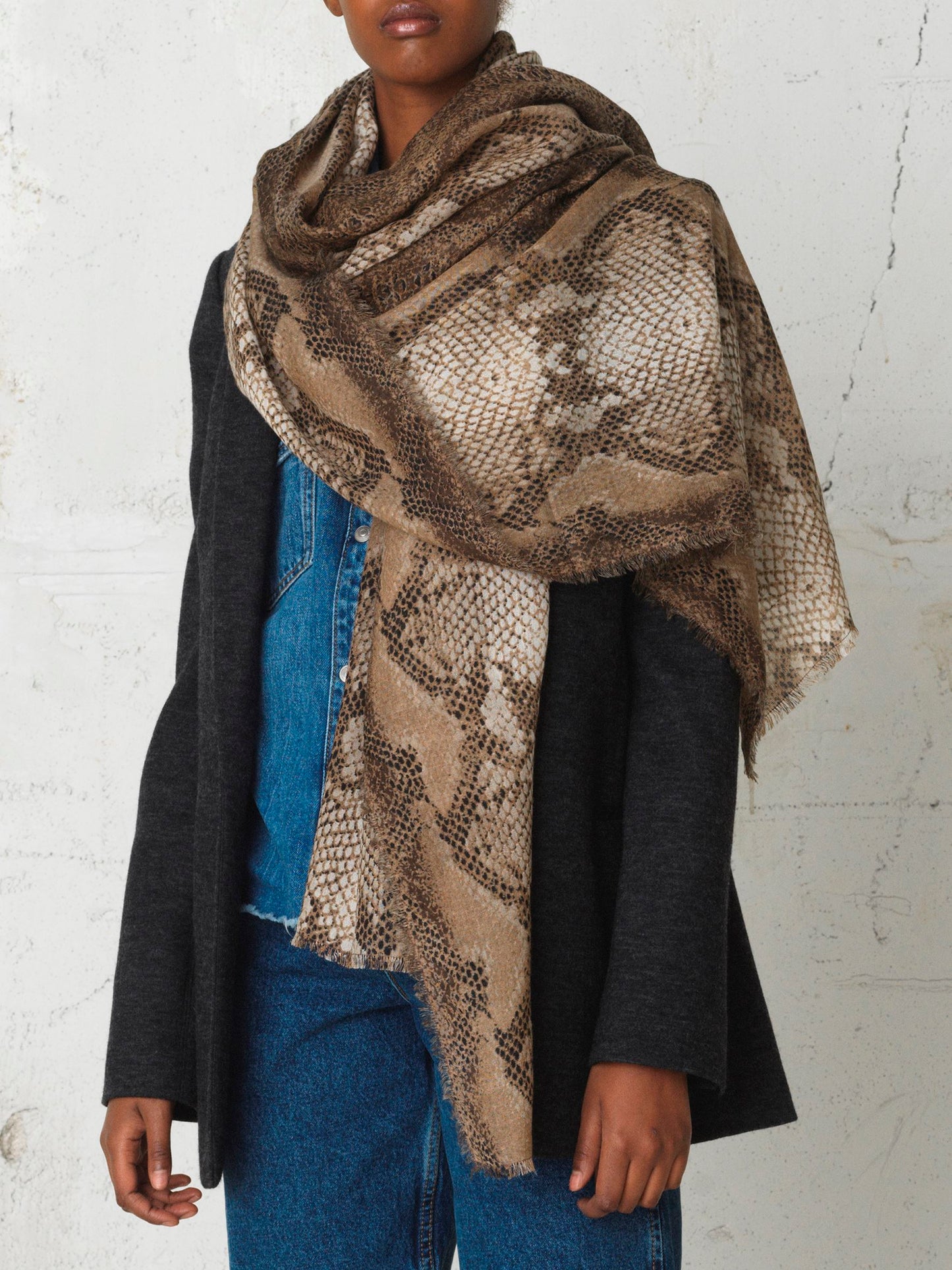 Sigrid Snake Scarf OneSize Becksöndergaard.se