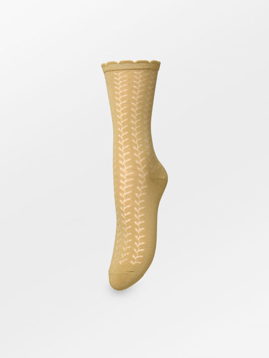 Becksöndergaard, Leofa Cotta Sock - Khaki Green, socks, sale, sale, socks, noos, black week, black week, noos, socks