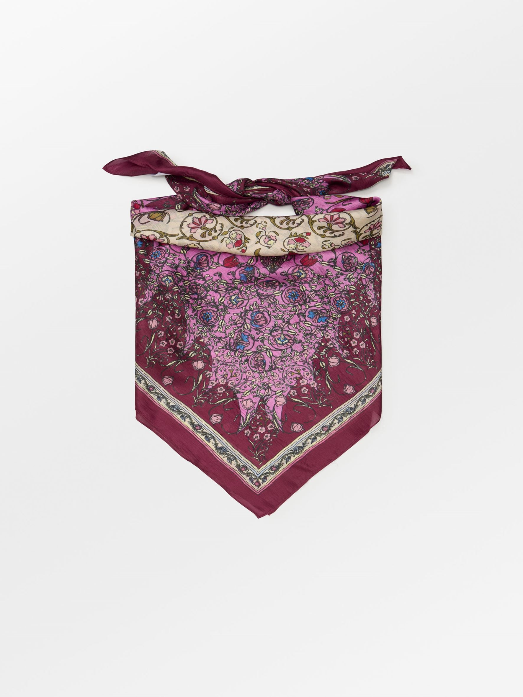 Becksöndergaard, Gardenparty Taby Sia Scarf - Vivacious Pink, scarves, scarves, scarves, scarves