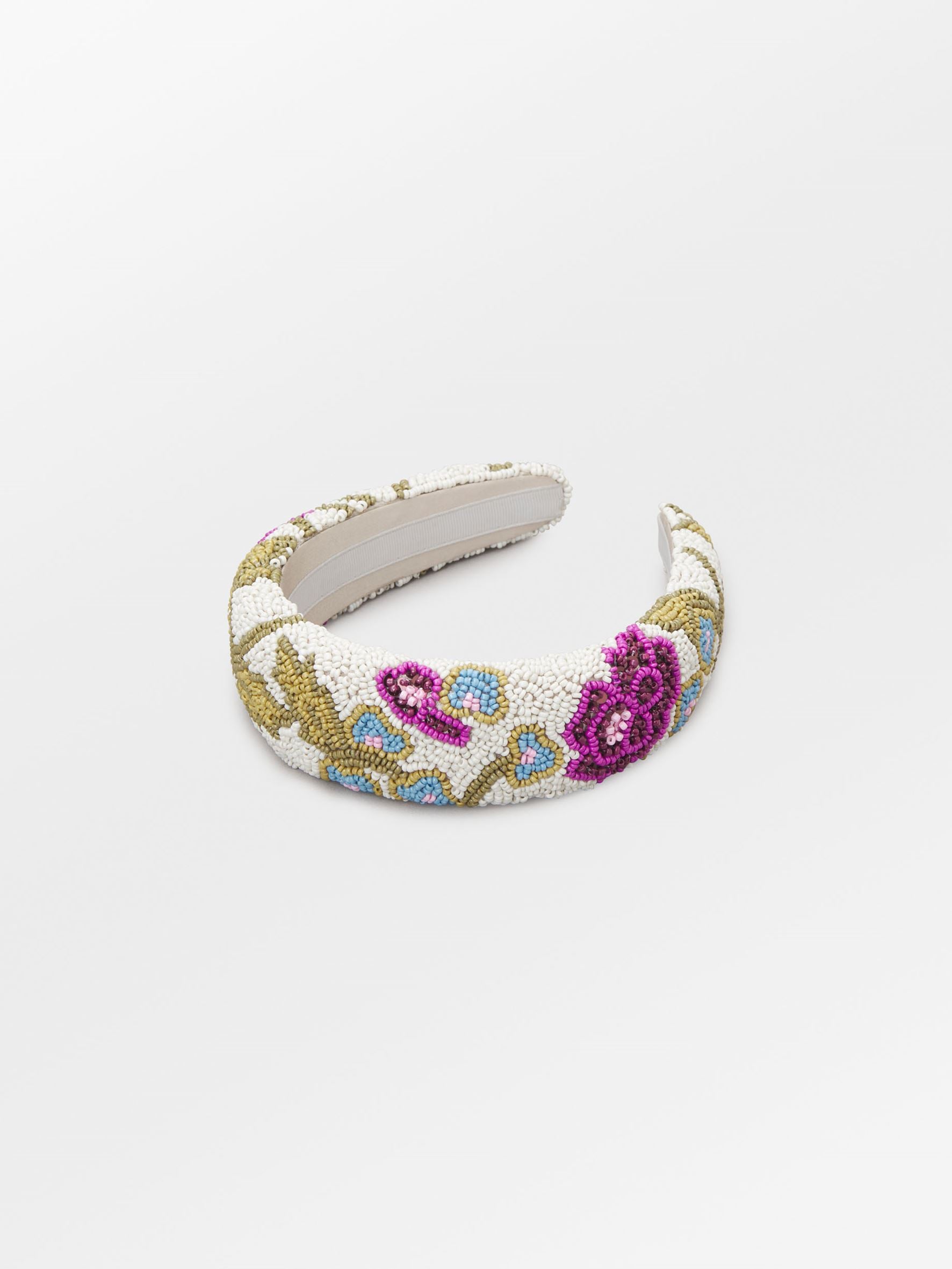 Wintaflora Wide Beaded Hairbrace OneSize Becksöndergaard.se