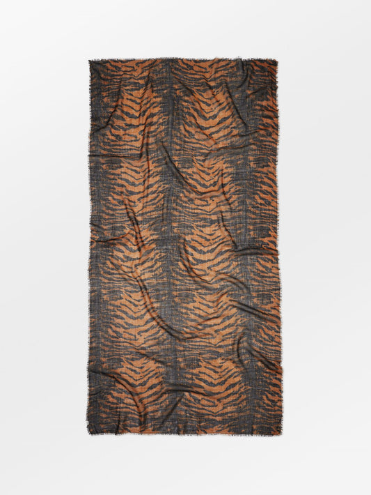 Becksöndergaard, Tigarea Woo Scarf - Brown Sugar, scarves, archive, scarves, archive, sale, sale, black week, black week