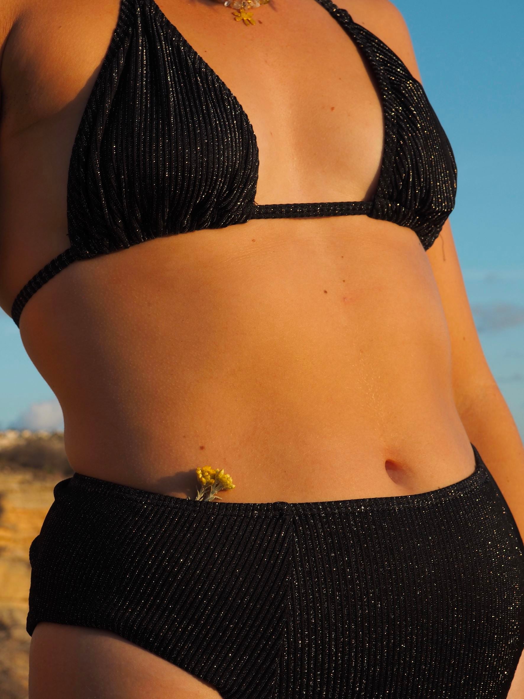 Lyx High Waist Bikini Briefs Clothing Becksöndergaard.se