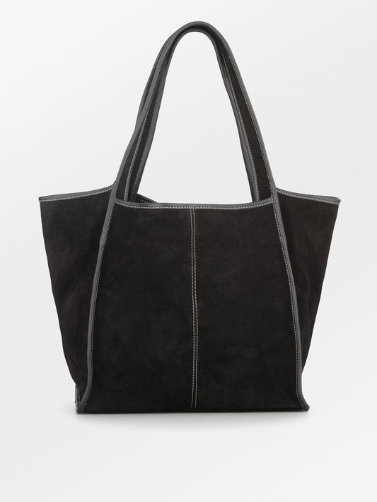 Becksöndergaard, Suede Laurel Bag - Black, bags, bags, bags, bags, bags, bags, black week, black week