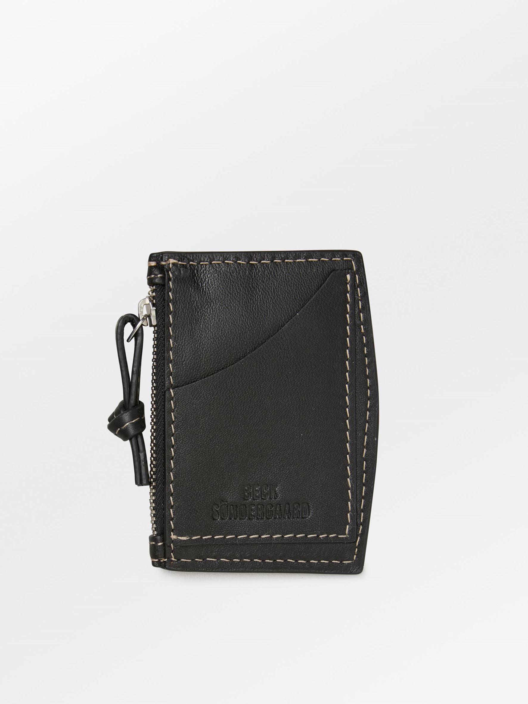 Nappa Zip Card Holder OneSize Becksöndergaard.se