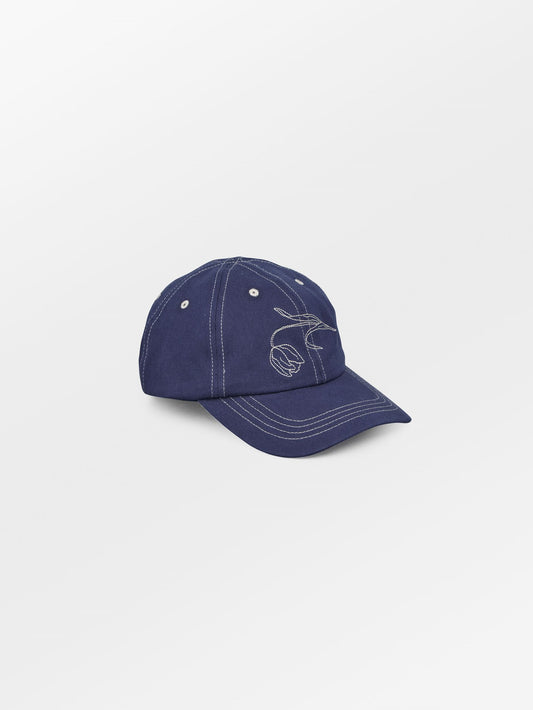 Becksöndergaard, Tulipa Cotton Cap - Navy Blue, accessories, sale, sale, accessories