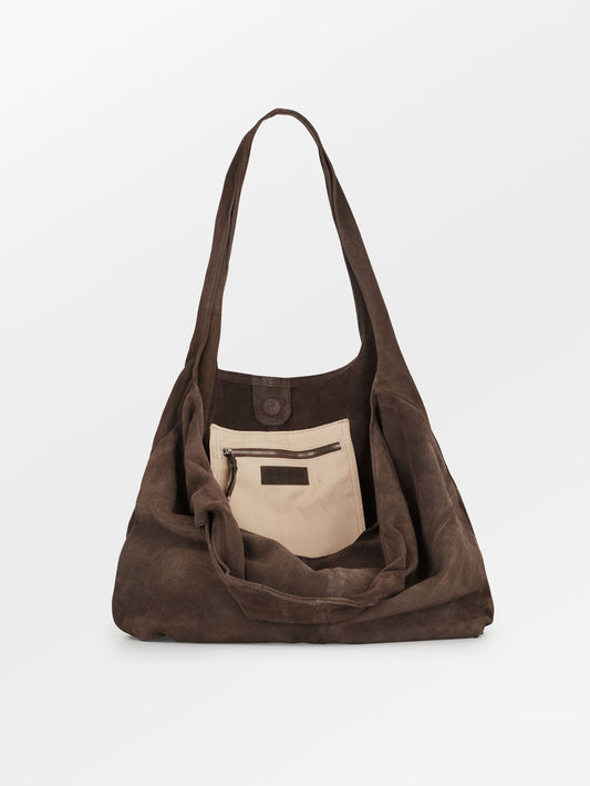 Becksöndergaard, Suede Dalliea Bag - Hot Fudge Brown, bags, bags, bags, bags, bags