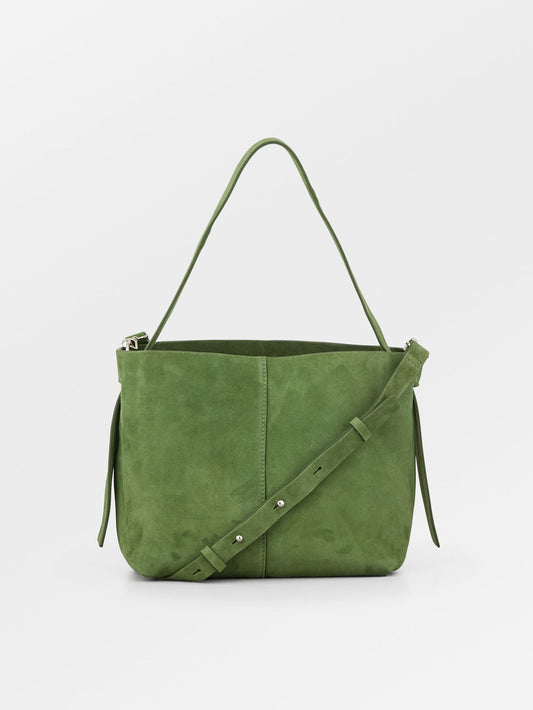 Becksöndergaard, Suede Fraya Small Bag - Banana Palm Green, bags, bags, bags, sale, sale, bags, bags, bags, bags, gifts, black week, black week