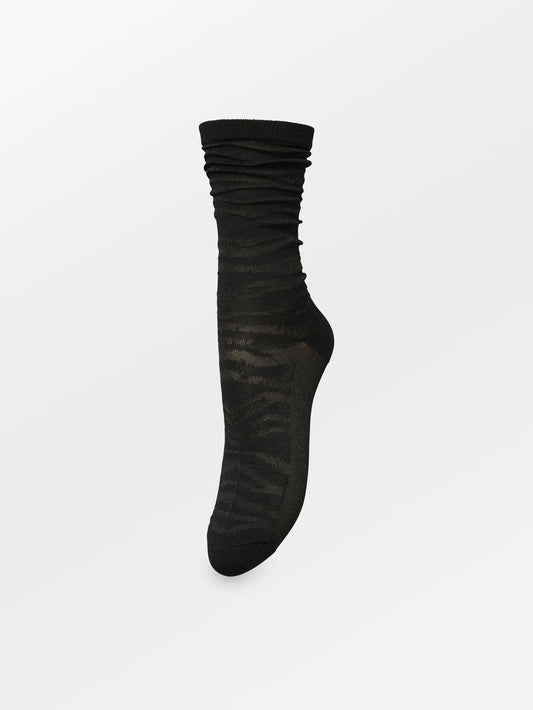 Becksöndergaard, Amina Glitter Sock - Black, sale, sale