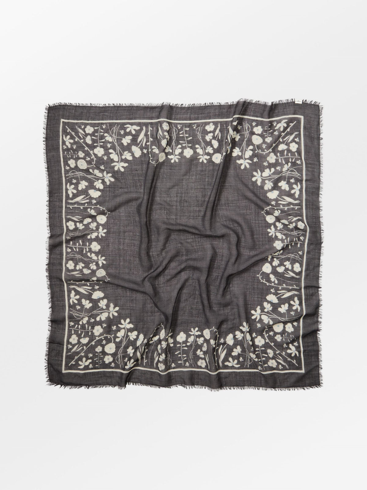 Becksöndergaard, Stencil Guafiore Woo Scarf - Black, scarves, scarves