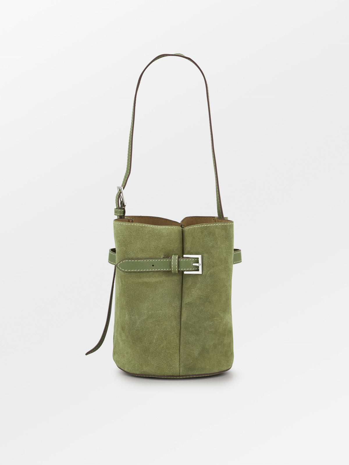 Becksöndergaard, Suede Bleu Belted Bag - Avocado Green, onesize