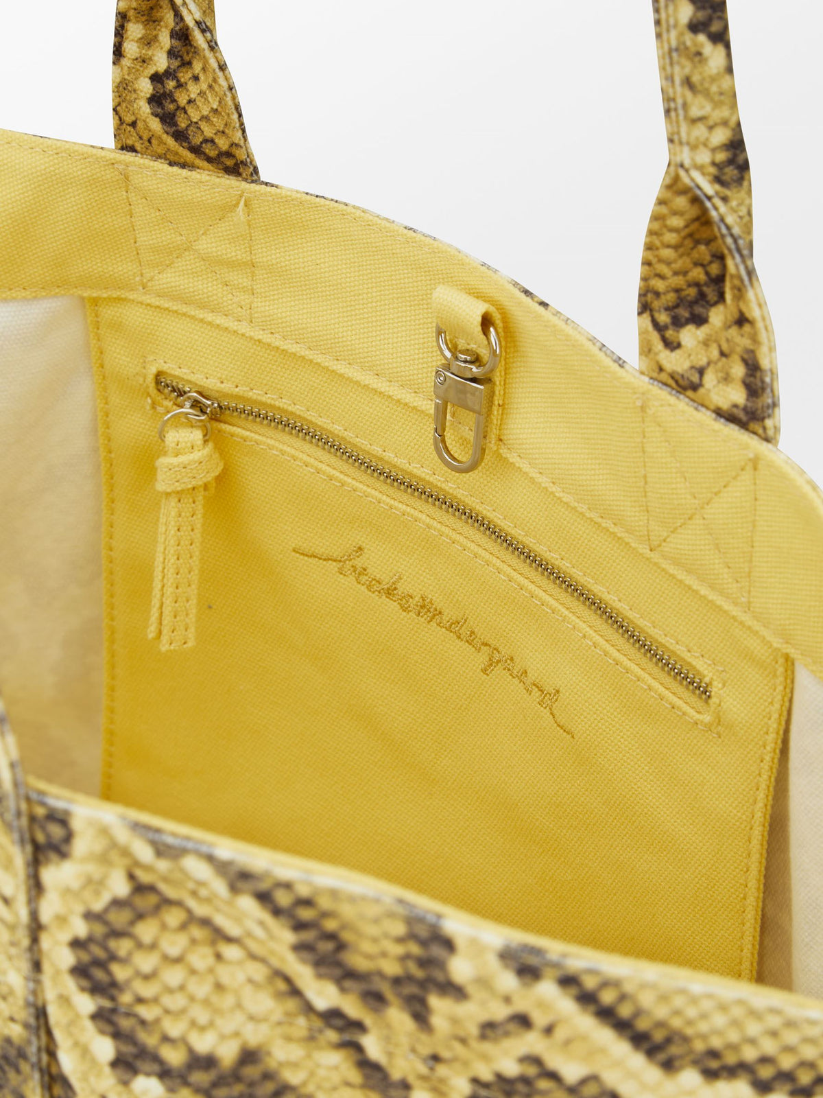 Becksöndergaard, Serpentia Canvas Julia Bag - Reed Yellow, onesize