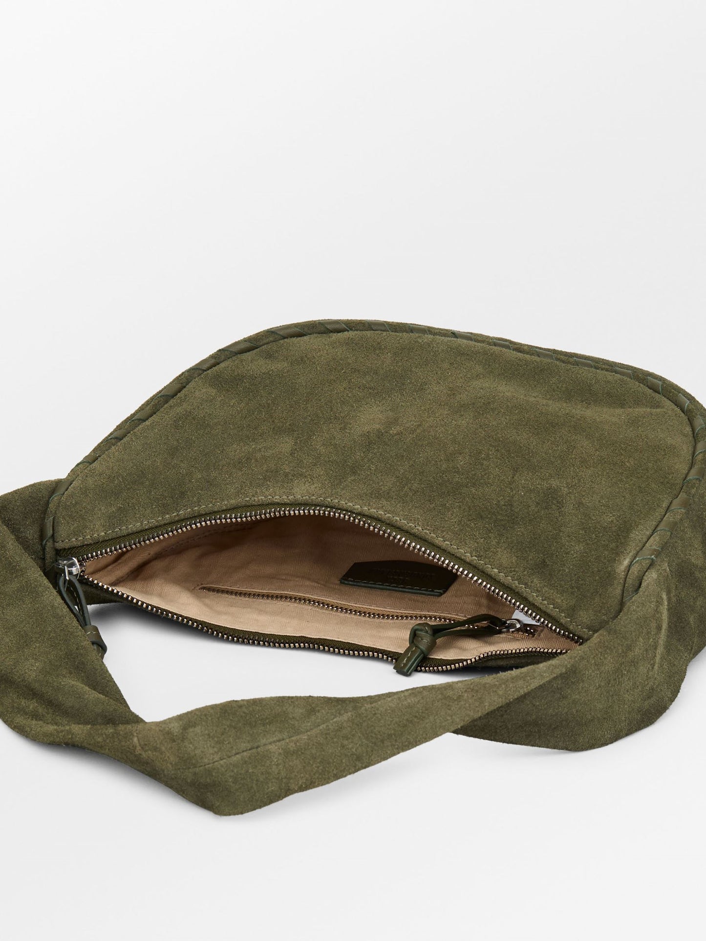 Suede Veg Talia Bag - Army OneSize Becksöndergaard.se