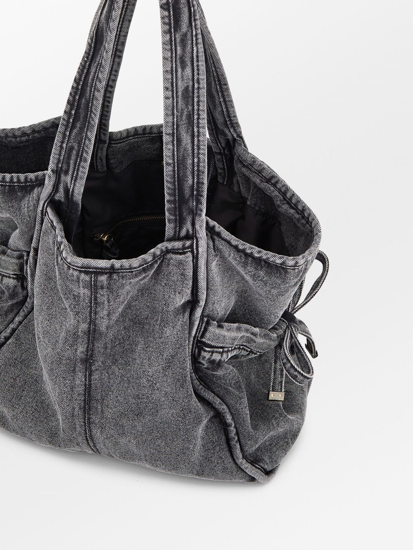 Washed Denima Laurel Bag OneSize Becksöndergaard.se