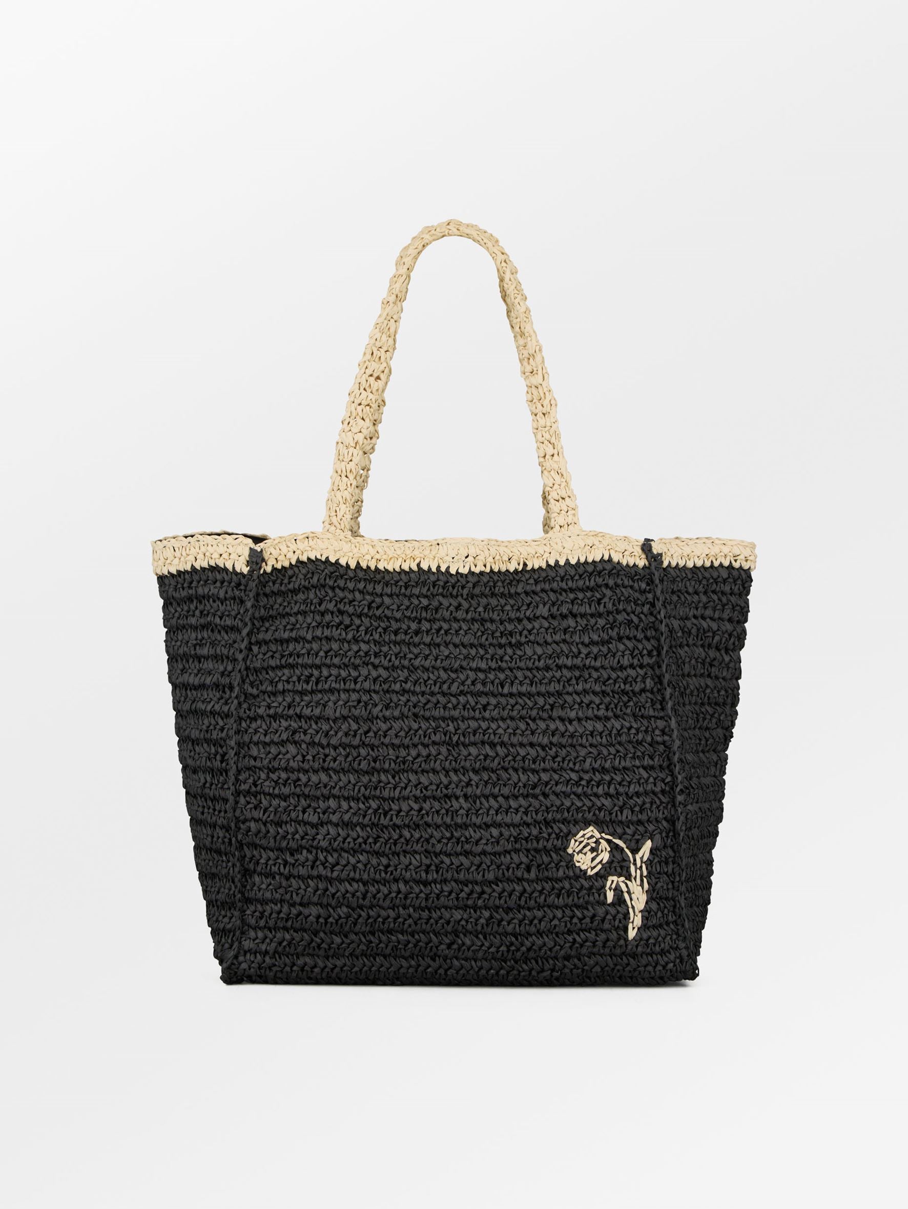 Paper Straw Tota Bag OneSize Becksöndergaard.se