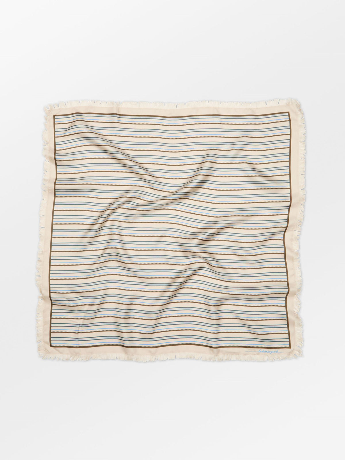 Scallopia Striped Sia Scarf OneSize Becksöndergaard.se