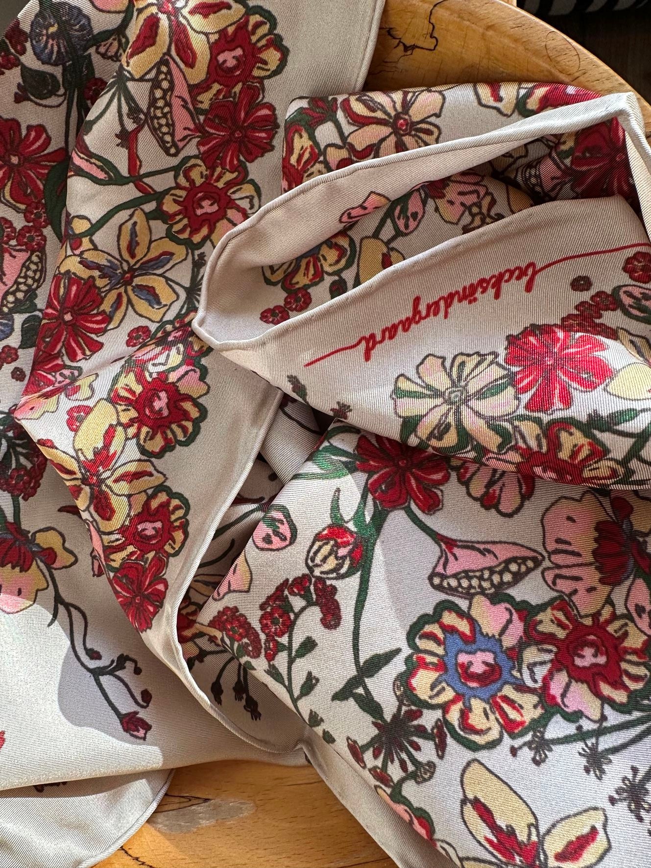 Floralia Sia Scarf OneSize Becksöndergaard.se