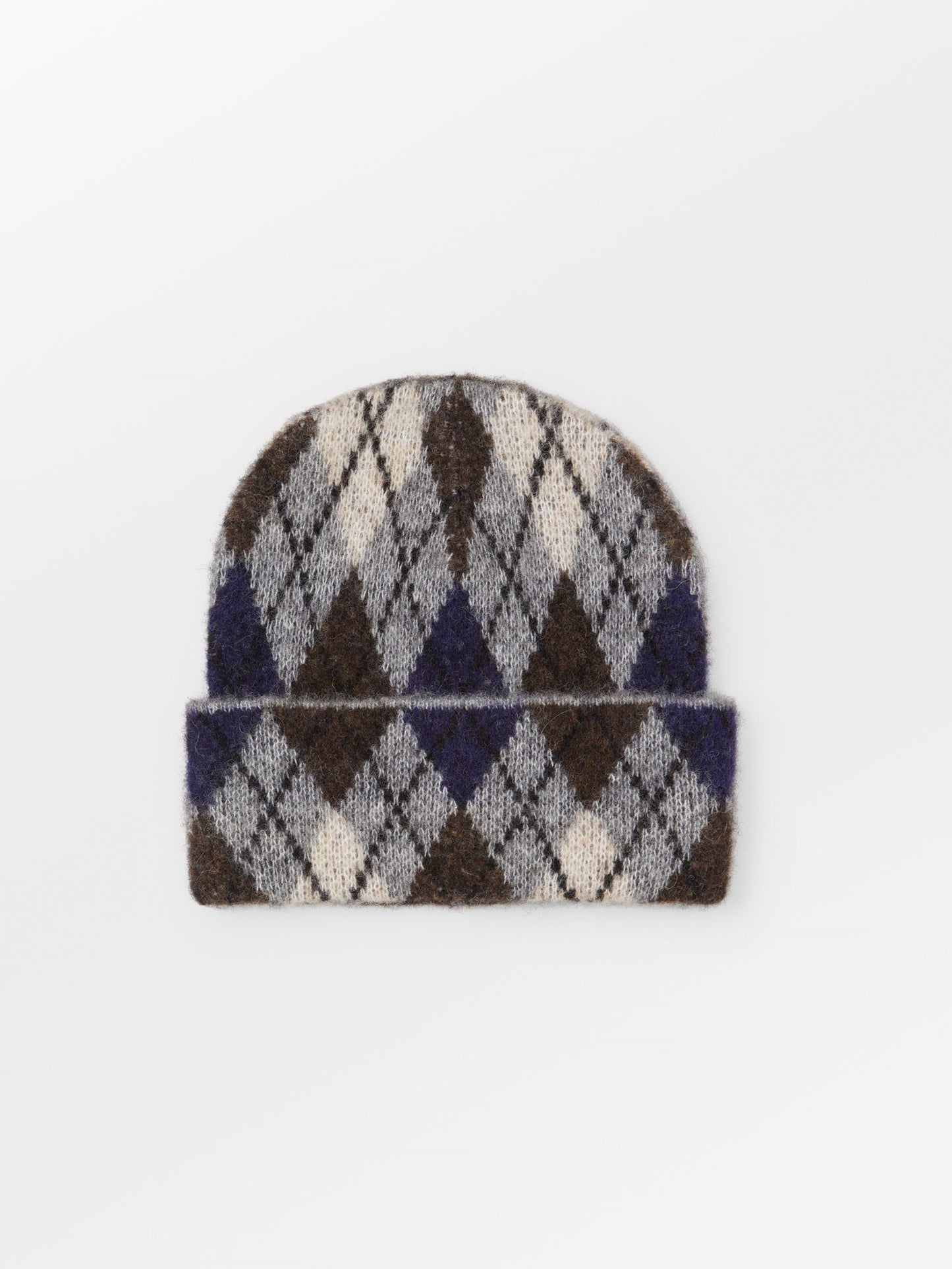Argyle Wool Beanie OneSize Becksöndergaard.se
