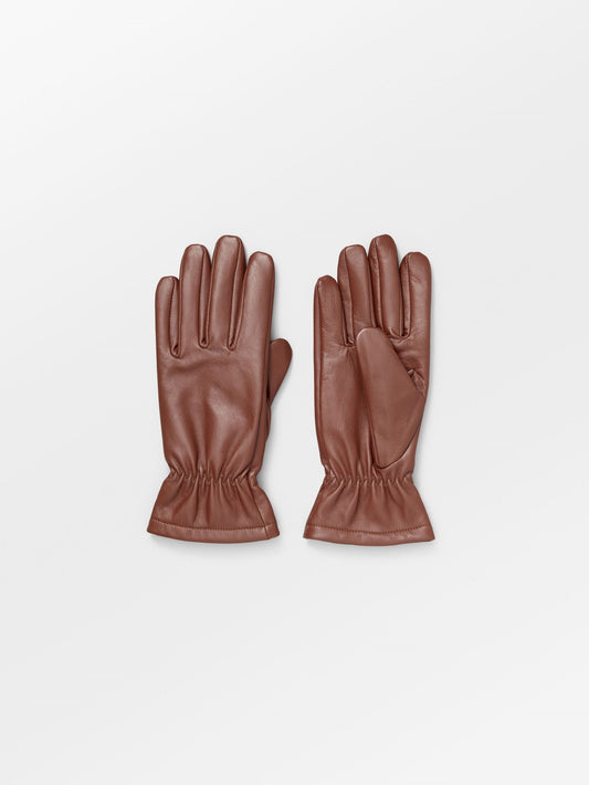 Becksöndergaard, Smooth Leather Gloves - Mocha Brown, accessories, accessories, archive, archive