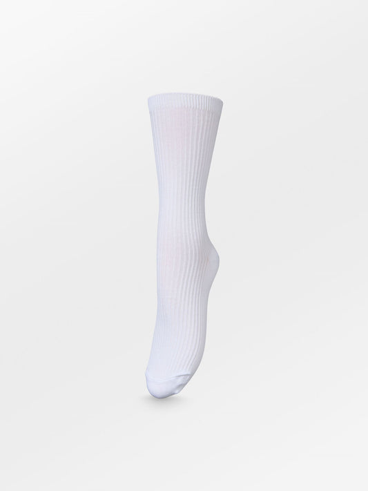 Telma Solid Sock - White  Socks Becksöndergaard.se