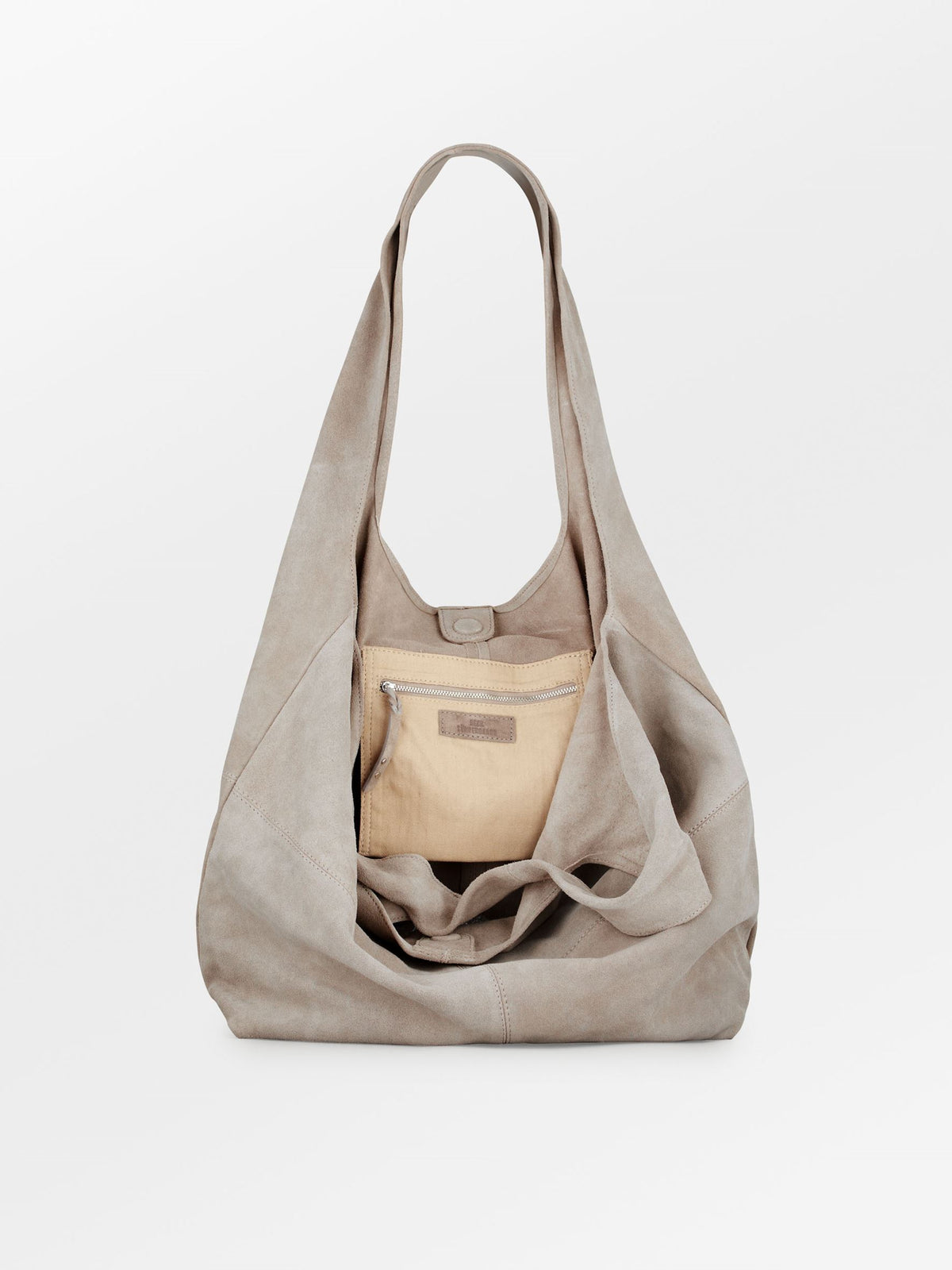 Suede Dalliea Shopper Bag - Gray OneSize Becksöndergaard.se