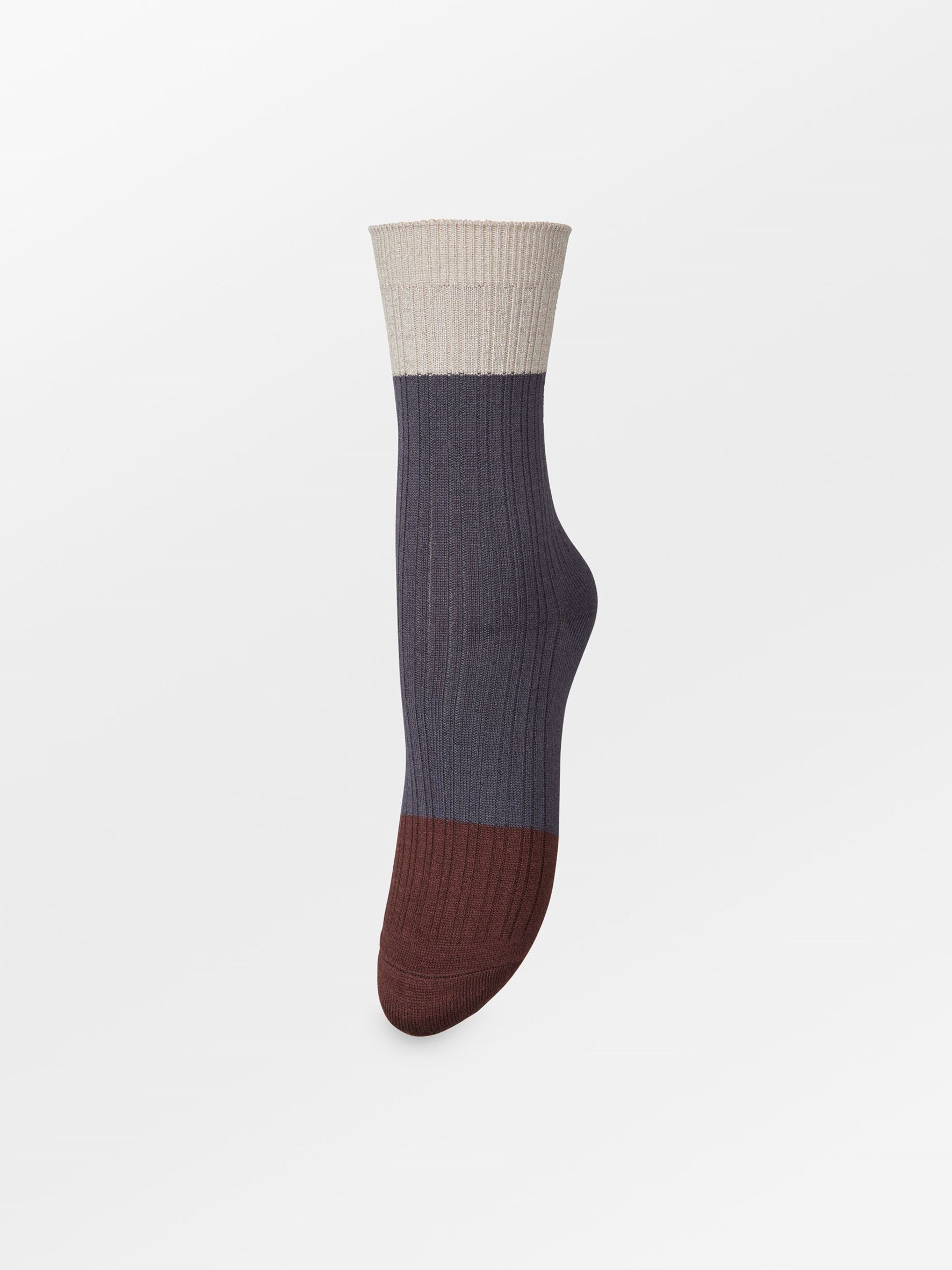Colourblock Bam Sock Socks Becksöndergaard.se