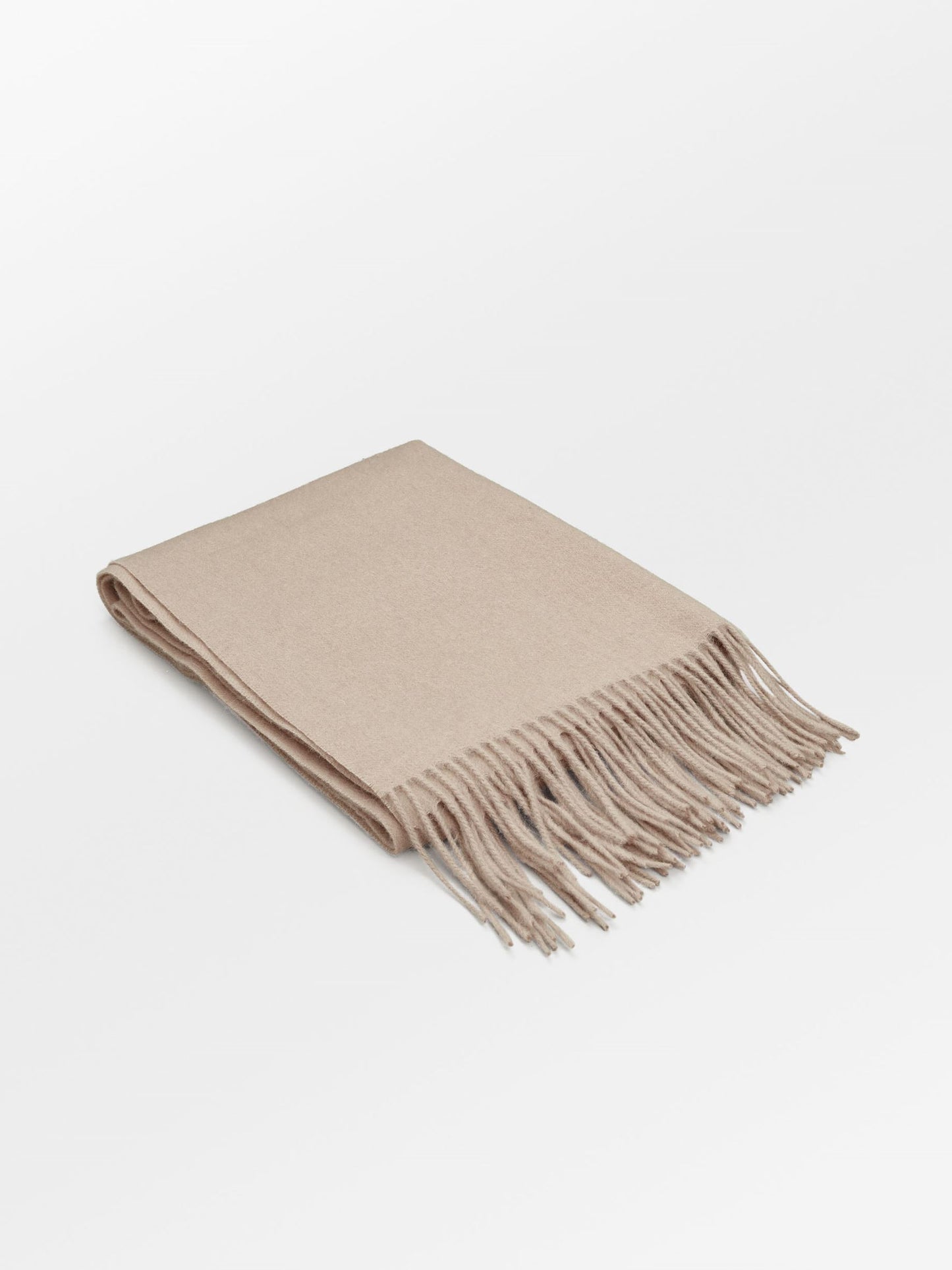 Crystal Edition Wool Scarf - Beige OneSize Becksöndergaard.se