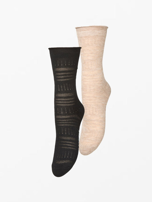 Lucretia Wola Sock 2 Pack Socks Becksöndergaard.se