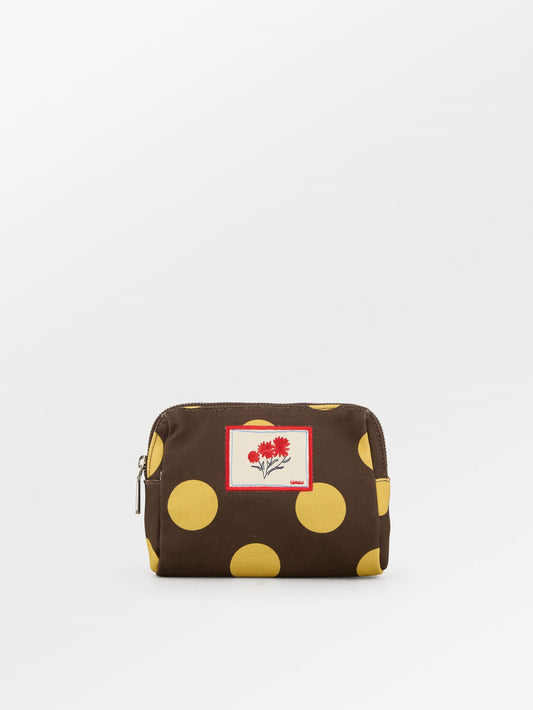 Maxi Polka Canvas Pouch Bag OneSize Becksöndergaard.se