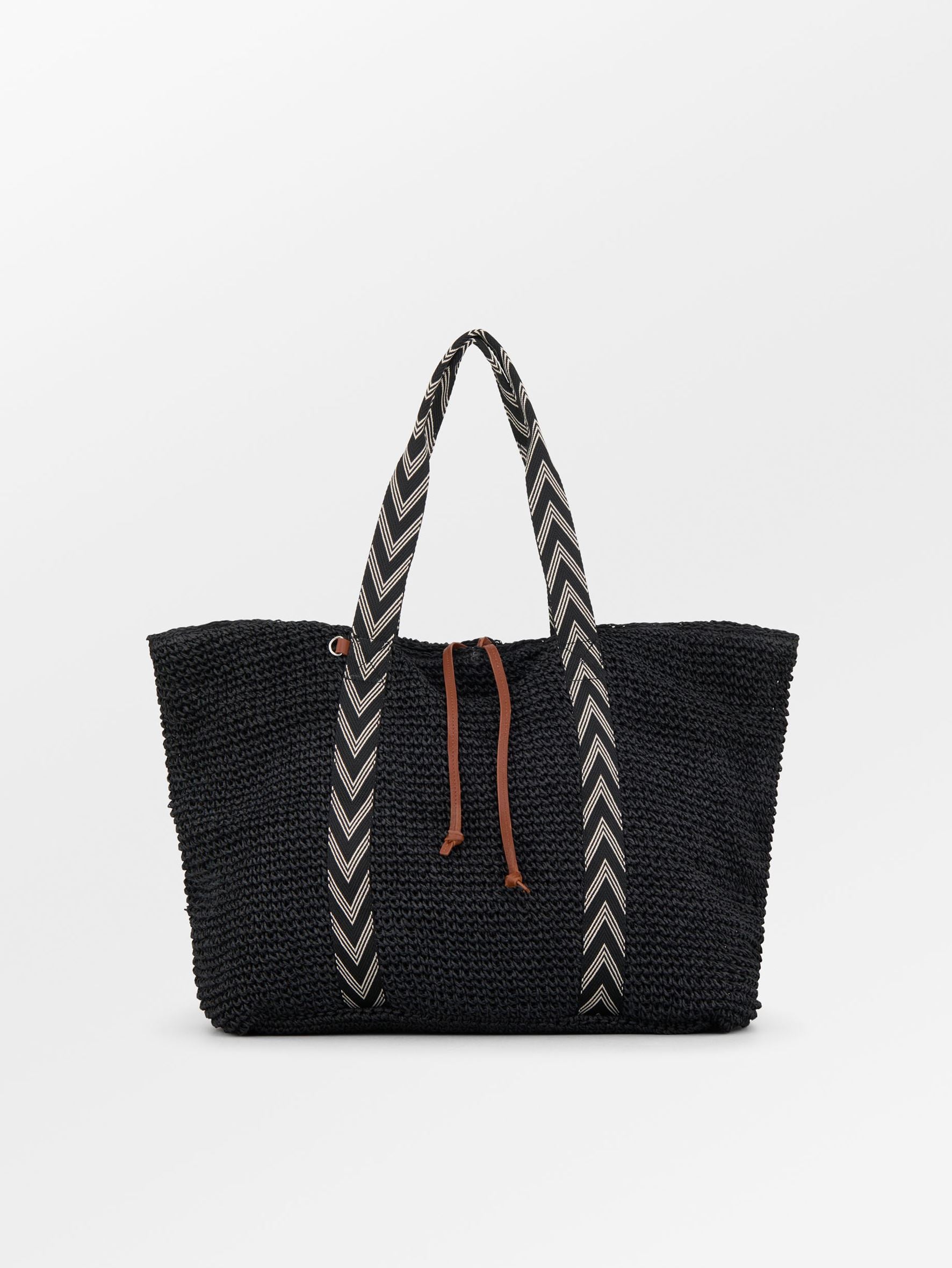 Paper Straw Pheobe Bag OneSize Becksöndergaard.se
