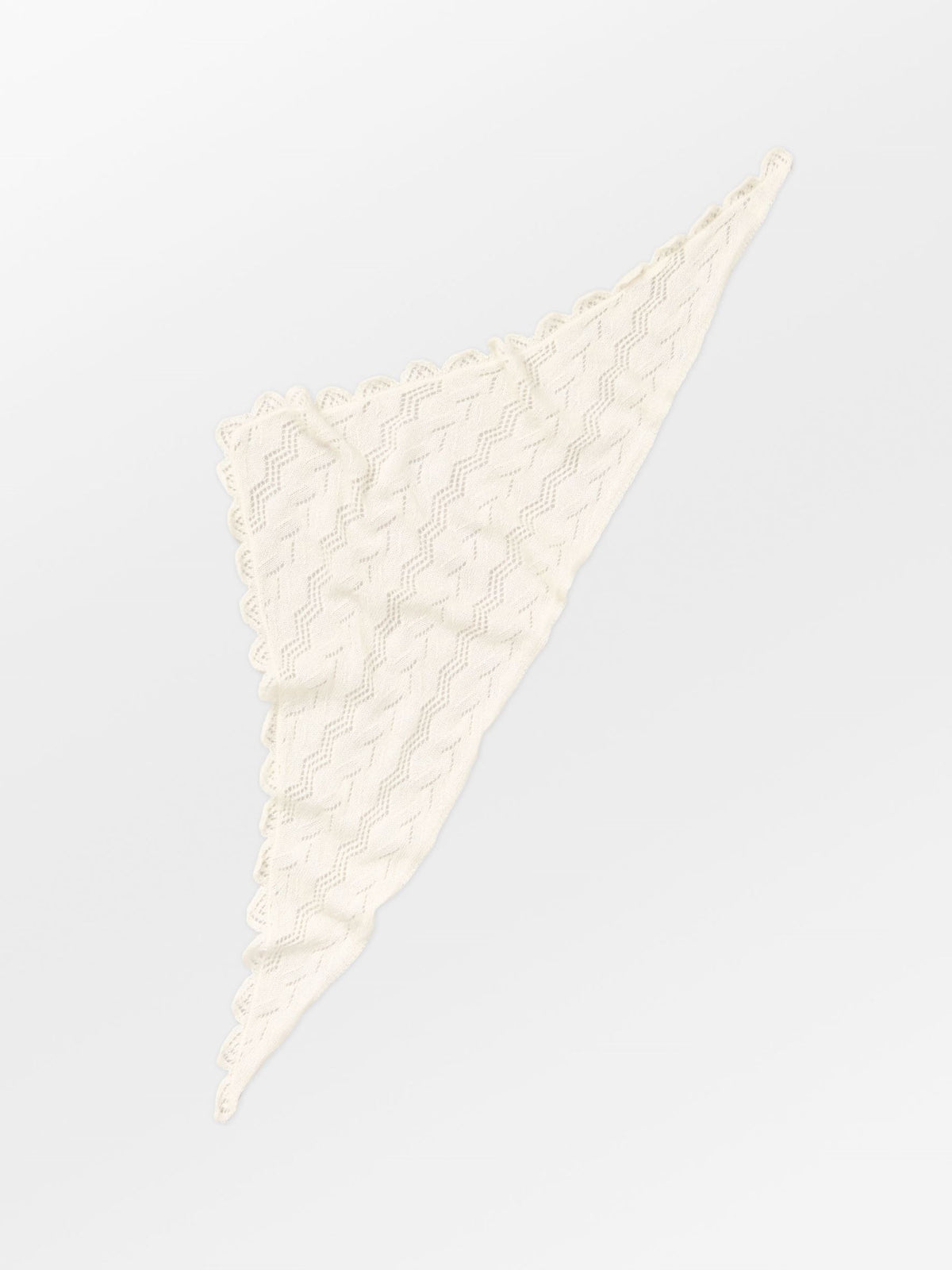 Becksöndergaard, Opany Triangle Scarf - Birch White, scarves, winter accessories, winter accessories, scarves, scarves
