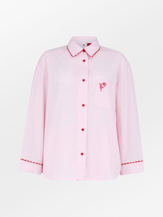 Scallop Pyjamas Shirt Clothing Becksöndergaard.se