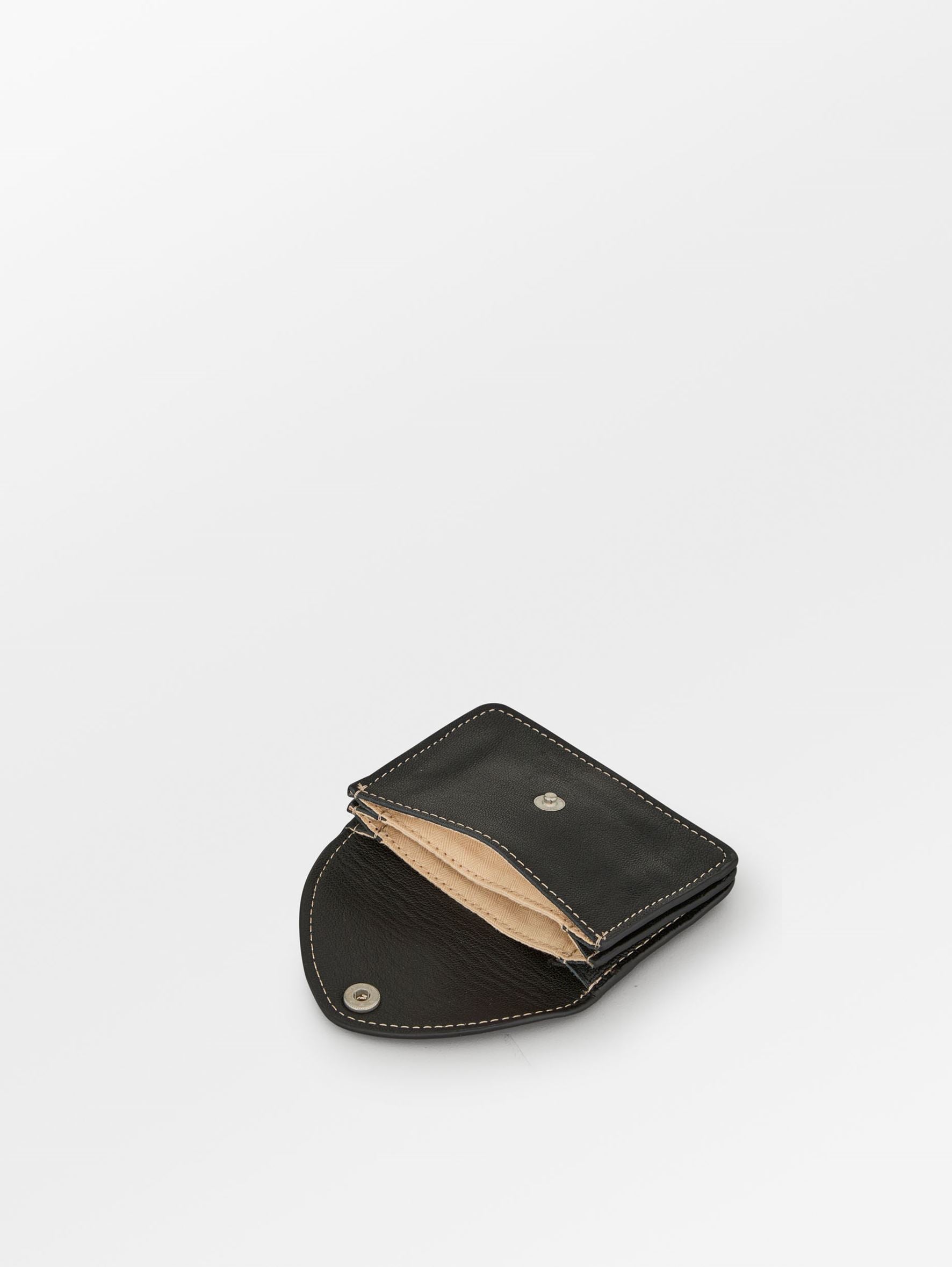 Becksöndergaard, Nappa Card Wallet - Black, accessories, bags, accessories, bags, bags