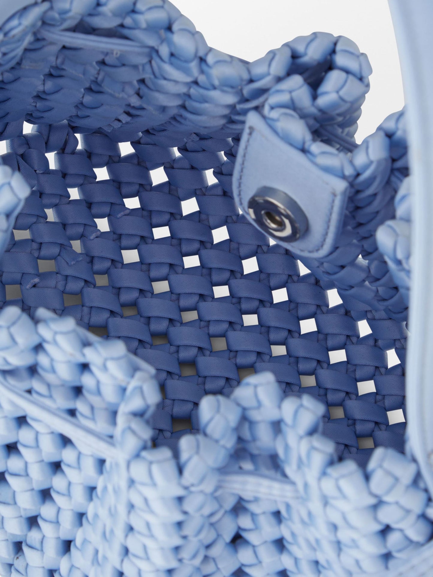 Becksöndergaard, Braided Satin Brea Bag - Dusk Blue, bags, bags