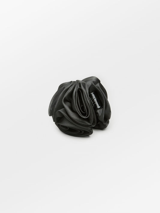 Becksöndergaard, Organza Flower Hair Claw - Black, accessories, accessories, accessories