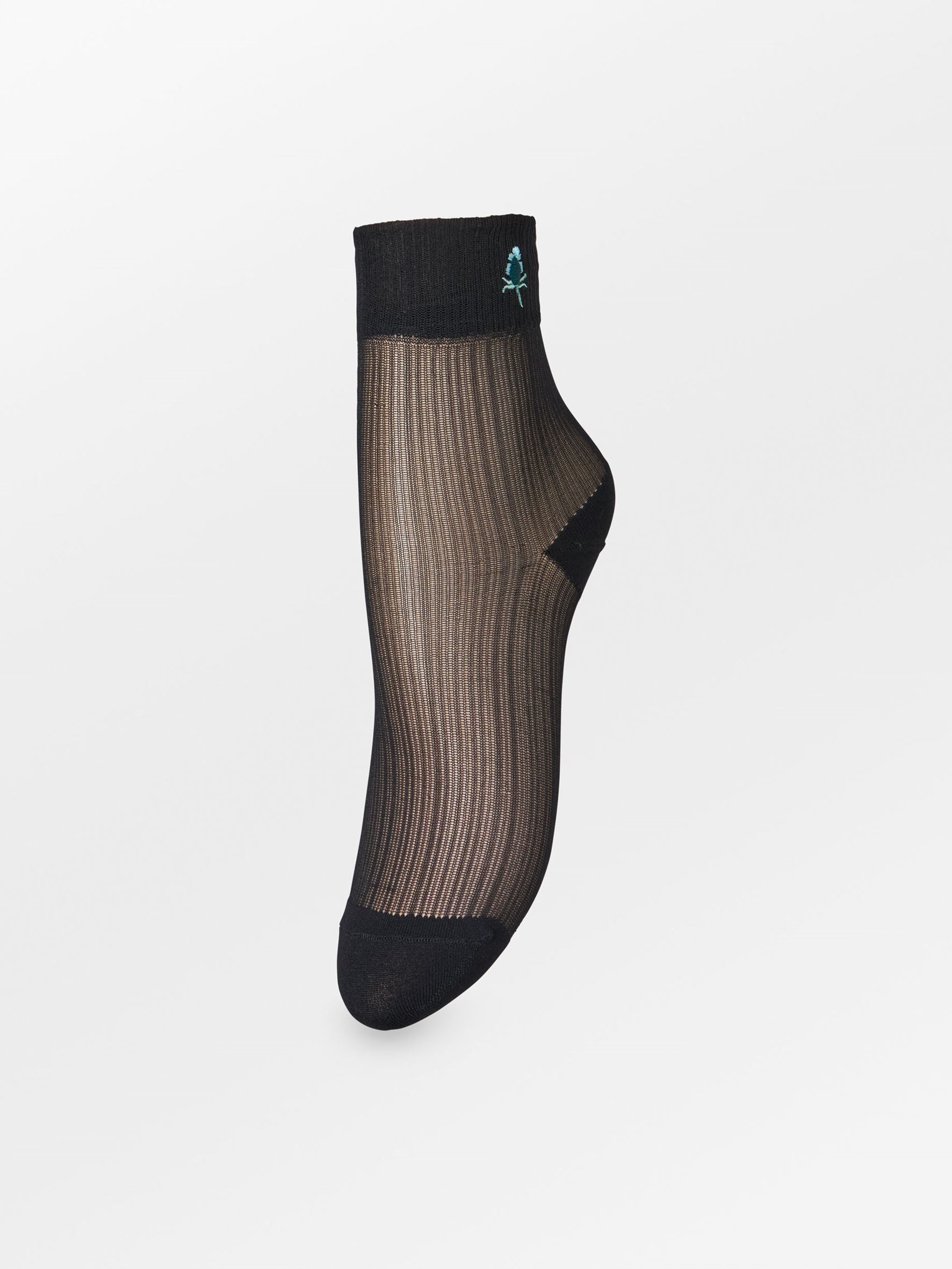 Bloomy Sheer Sock Socks Becksöndergaard.se