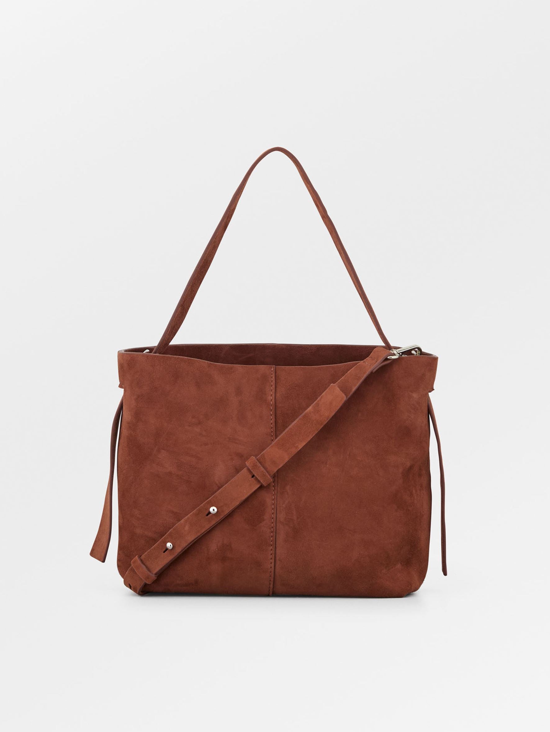Becksöndergaard, Suede Fraya Small Bag - Brown Tortoise Shell, bags, bags, bags, sale, sale, bags, bags, bags, bags