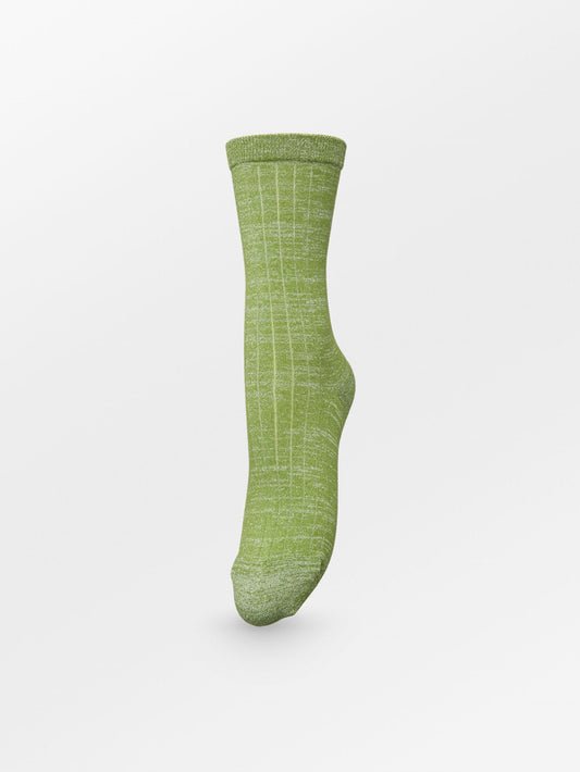 Rib Glitter Sock Socks Becksöndergaard.se